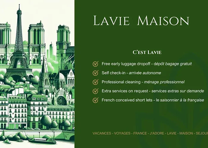 Lavie Maison Ac And Hot Tub Close Arc De Triomphe Paris